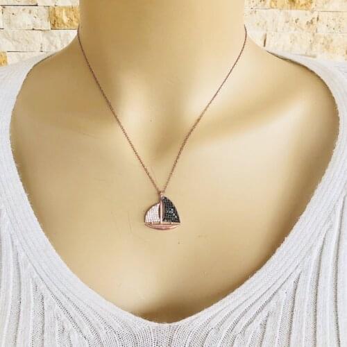 Remote Ship 925 Sterling Silver Necklace Women Girls Gift Jewelry Accessories Fashion Handmade Elegant Chain