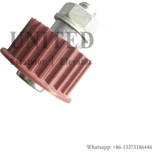 Elevator Door Motor Belt Roller With Axle OD38.5mm W20mm 6000