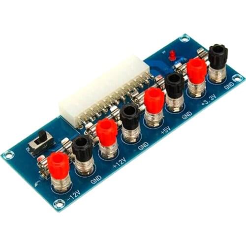 XH-M229 Desktop Computer Chassis Power Supply Module ATX Transfer Board Power Output Terminal Module