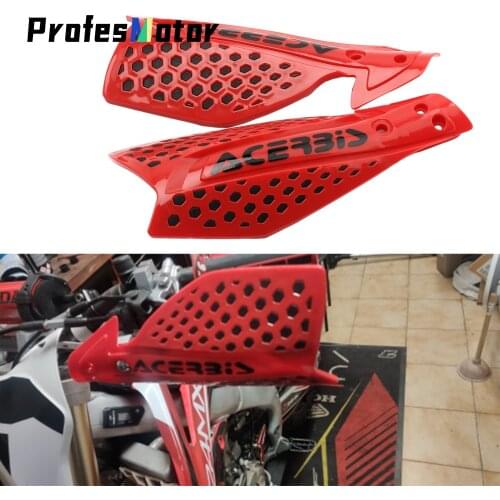 1 Pair Motorcycle Hand Guards 22mm 28mm Handguard Protector 7 Colors For SX EXC XCW SMR Motocross Hanguards