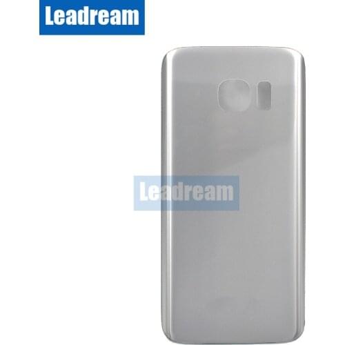 100PCS Back Battery Door Housing Cover Rear Door Back Glass with Adhesive for Samsung Galaxy S7 Edge G930 G935 Free DHL