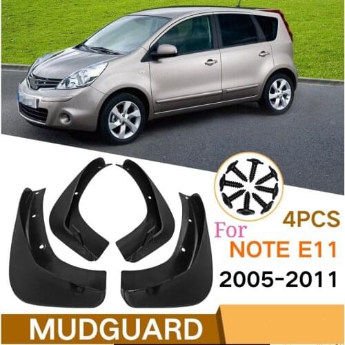 Car fender For Nissan Note E11 2005-2011 High-quality fender, anti-splash, protect the body, anti-fouling Auto Accessories
