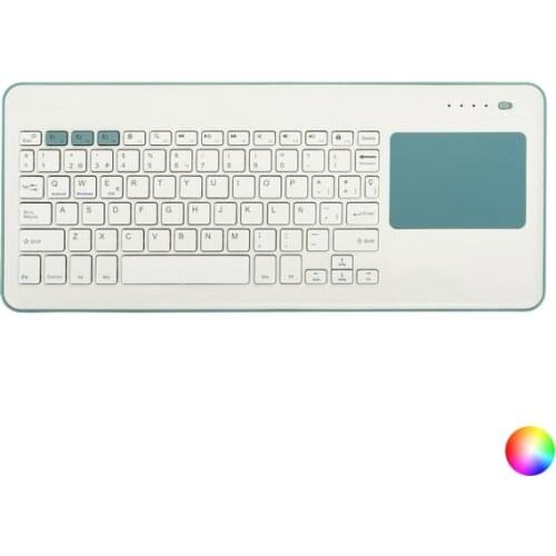 Wireless Keyboard Silver Electronics