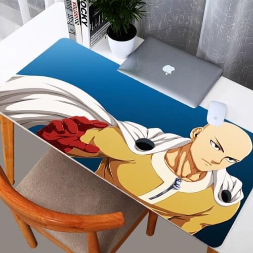 One Punch Man Diy Big Game Mouse Pad Desk Mat Mousepad Gaming Size 800mmx300mm For Cs Small Size Mouse Pad Home Carpet MousePad