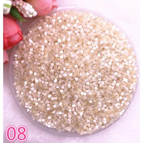 800pcs/lot 2mm Czech Cylindrical Glass Bugle Beads European Seed Long Tube Two Hole Loose Beads For Jewelry Making #08