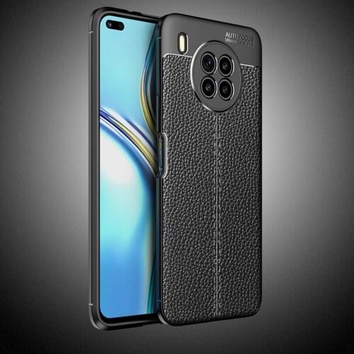 For Huawei Nova 8i Phone Back Protective Smartphone Soft Litchi striae Shockproof Cases For Huawei Nova 8i Case Cover