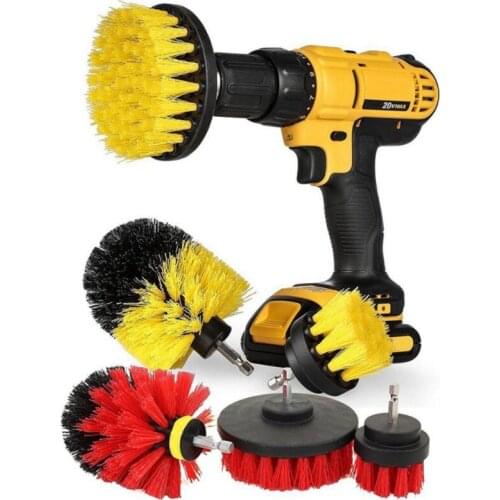 Power Scrubber Brush Drill Brush Clean for Bathroom Surfaces Tub Shower Tile Grout Cordless Power Scrub Drill Cleaning Kit