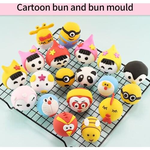 Cake Tools Cartoon Character Pastry Mold Household Fruit And Vegetable Cake Pattern Kitchen Utensils Pasta Pastry Bags Mould