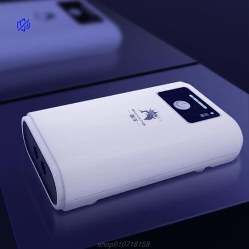 AC/DC Oxygen Pump Practical Portable Exhaust Air Stone Ultra Silent Air Compressor for Fish Tank M02 21 Dropship