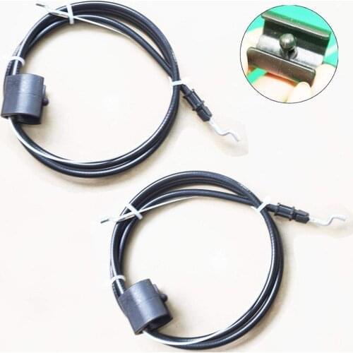 Pmsanzay Pack of 2，Lawn Mower Cable Replacement Part for 183281 Engine Zone Control Cable /Poulan/Roper/Craftsman/Weed