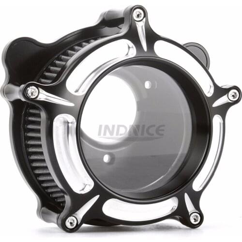 Contrast Cut see through Air intakes For harley Classic FLHTC air filter roadking flhr 08-16 ,air filter softail 2016-2017