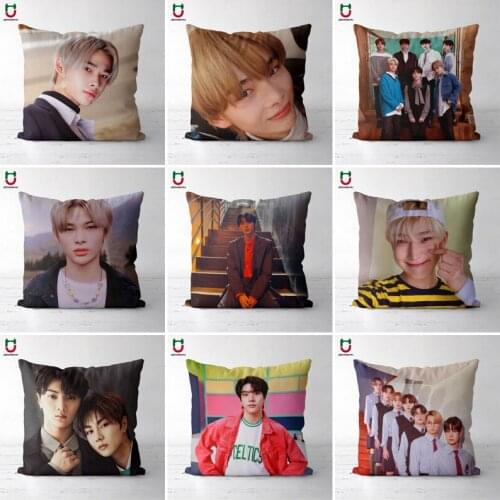Kpop Cushion Kpop Pillowcase E1 Cushion Cover Square Poszewka 40x40CM 45x45CM