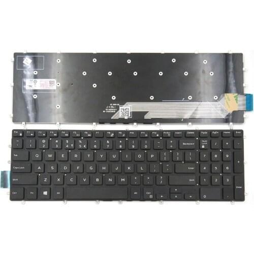 New Laptop Keyboard for Dell Inspiron 5565 5567 5570 5575 7566 7567 5765 5767 5770 5775 Series US Without Backlit Without Frame