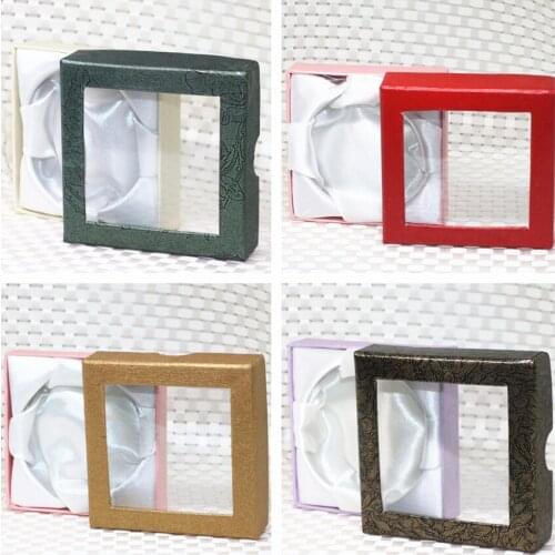 New fashion 24*90mm 3pcs 6 colors delicate jewelry gifts box for bracelet necklace pendant beads accessories packaging B2847