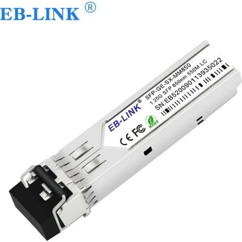 New E1MG-SX Foundry Compatible 1.25G 550m Multimode SFP Transceiver module Duplex LC