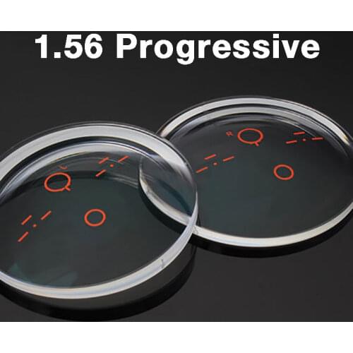 New 1.56 Digital Free-form Progressive Lenses Super Light-weighted Ultra Thin High Quality Super Clear Anti-Reflective Lens