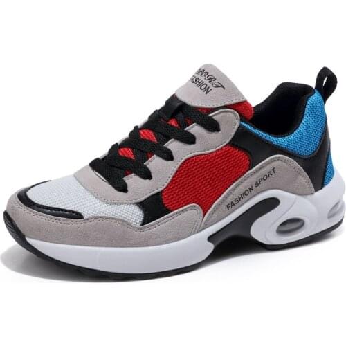 New Autumn Mesh Chunky Sneakers Women Flat Platforms Woman Shoes Lace-Up Female Casual Shoe Thick Bottom Ladies Outdoor Footwear