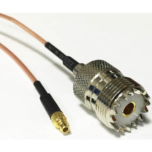New Modem Coaxial Cable UHF Female Jack Switch MMCX Male Plug Connector RG178 Cable 15CM 6" Adapter RF Pigtial