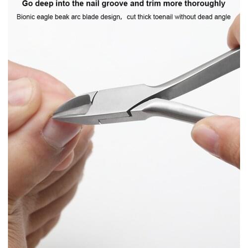 Stainless Steel Cuticle Scissors Nail Clippers Dead Skin Pliers Toe Nail Scissors Nail Manicure Olecranon Dead Skin Scissor