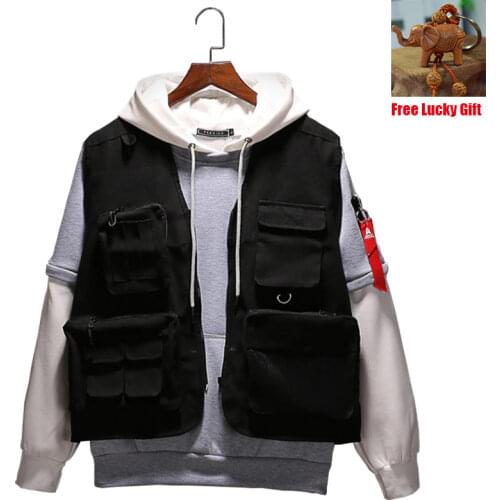 Casual Vest Tactical Vest Men Military Hunting Photography Fishing Vests With Many Pockets Chaleco Tactico Hombre Gilet Tactique