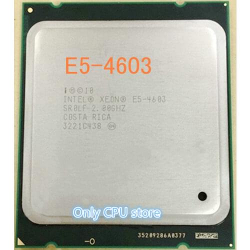 Intel Xeon E5 4603 SR0LF CPU Quad-Core 2.0GHz 95W Processor E5-4603