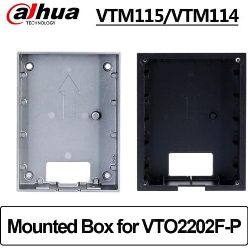 Dahua VTM115 Surface mounted Box VTM114 Flush Mounted Box for VTO2202F-P IP Villa Door Station