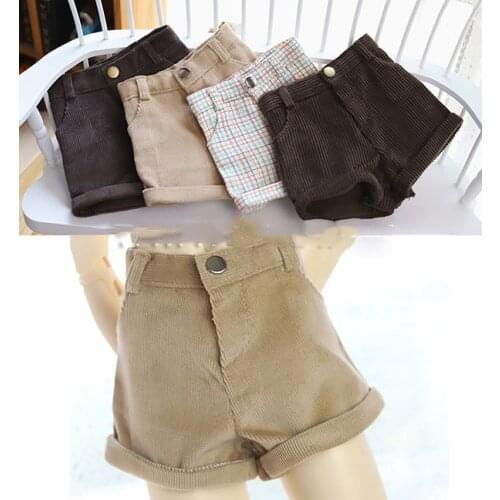 1/4 1/3 Scale BJD Clothes Casual Fashion Hot Cuffed Shorts For BJD/SD MSD SD13 SD17 SSDF Strong Uncle Doll Accessories C0947