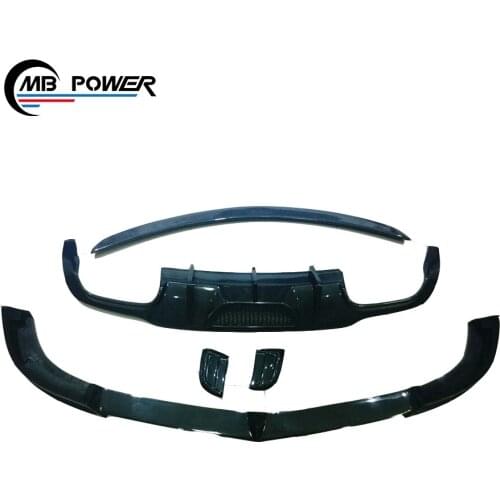 Mb C Class W204 C63 Sport Line Carbon Finber Spoiler for W204 C63 Sport Line Carbon Finber Front Lip Rear Diffuser and Rear Wing