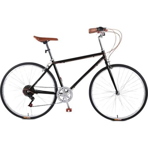Road Bike 26 inch Retro Variable Speed Light Bicycle Commuter Vintage Adult Student Men And Women Selling