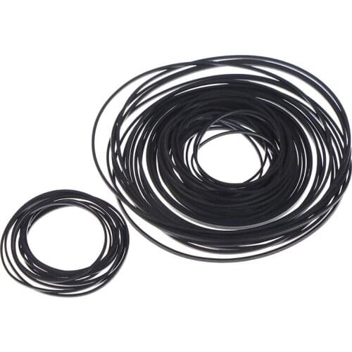 1 Pack Universal 40-135mm Mix Cassette Tape Machine Belt New Assorted Common Belt For Recorders Walkman DVD Drive