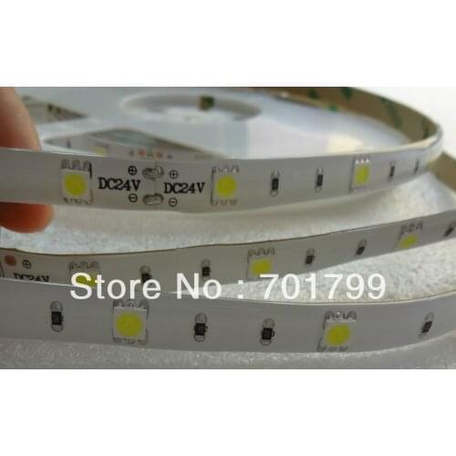 DC24V 5M 150 Leds LED Strip;30leds/m,waterproof in silicon coating,IP6 rated
