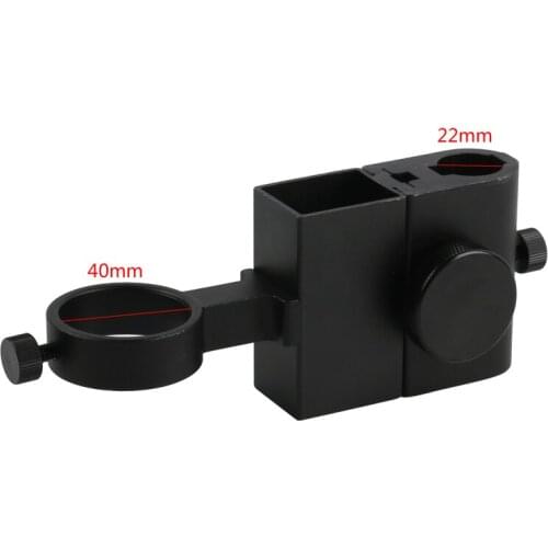 40mm Focusing bracket Gear Zoom Viden Microscope Stand Diameter 22mm Part Holder Lens for CCD Digital Industry Microscope Camera