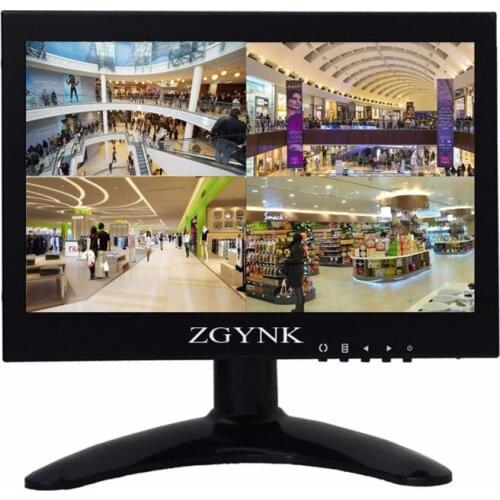 7inch LCD monitor display monitor Computer monitors with AV/VGA/BNC input LED digital screen