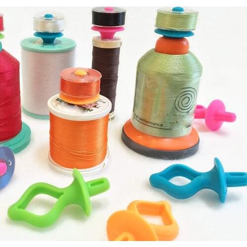 8/16/24/32/40/48 PCS Multifunction Sewing Thread Bobbin Holder Clamp Clips Bobbin Buddies Embroidery Sewing Sewing Accessory L*5