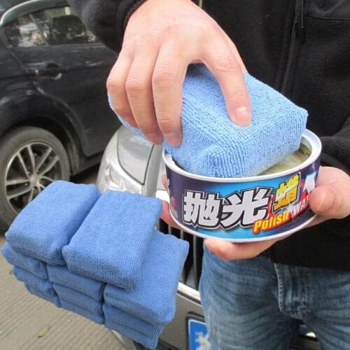 G5AD Commonly Used Vehicle Maintenance Tools Wax Applicator Remover Microfiber Applicator for Car Window