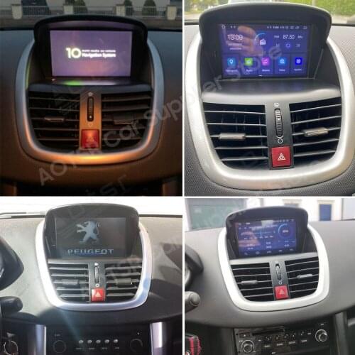 4+64G For Peugeot 207 2008 2009 2010 - 2014 Car Stereo Multimedia Player Android GPS Navi Auto Auido Radio Carplay PX6 Head Unit