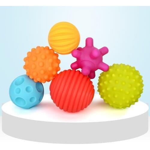 Baby Toys Massage Ball Baby Early Education Puzzle Hand Catch Ball Bathroom Spray Water Ball Children Bath Toys