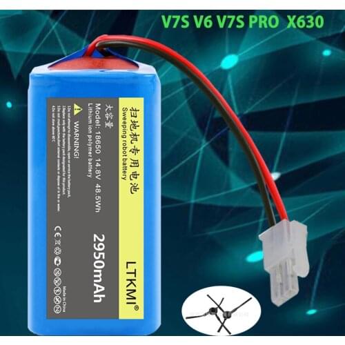 For ILIFE ecovacs V7s A6 V7s pro V6 X620 Chuwi Robot Vacuum Cleaner battery