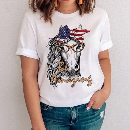 Hot Sale Women Tees Female Tshirt Printing Fashion Graphic Summer Short Sleeve Lady Clothes Round Neck Tops T-Shirt