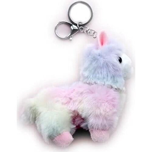 13CM Horse Toy , Small Pendant Horse Gift , Kids Party Keys Decor Plush TOY