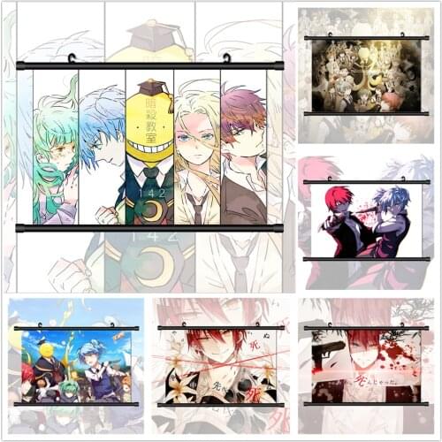 Assassination Classroom Koro-sensei Akabane Karma Ansatsu Kyoushitsu Anime Manga HD Print Wall Poster Scroll