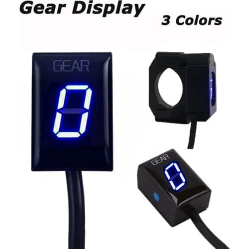 Motorcycle 6 Speed Gear Indicator LED Display for Yamaha MT125 MT15 TFX150 Xabre