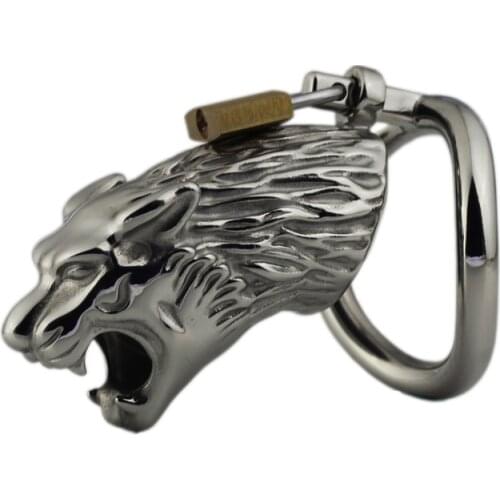 Stainless Steel Male Chastity Device Long-Term Wear Penis Lock Restraint Cock Cage Sex Toys for Men penis toy penis cage