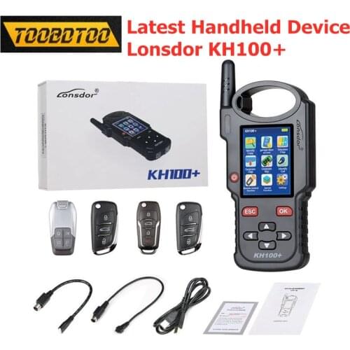 2020 Lonsdor KH100+ Remote Maker Car Key Programmer Handheld device KH100+ Generate Chip/Simulate Chip/Identify Copy