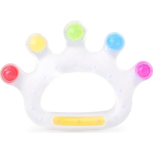 Chenkai 50pcs Silicone Crown Teether DIY Baby Cartoon Pacifier Dummy Sensory Pendant soothing Teething Toy BPA Free