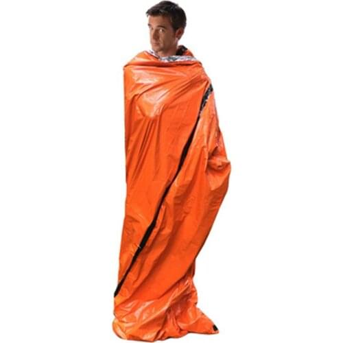 Outdoor Survival Sleeping Bags Portable Emergency Sleeping Bag Light-weight Thermal Waterproof Outdoor Survival Camping Hiking