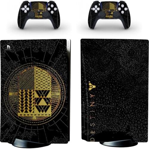 Destiny PS5 Standard Disc Edition Skin Sticker Decal Cover for PlayStation 5 Console & Controller PS5 Skin Sticker Vinyl