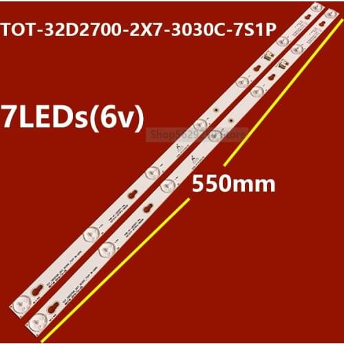 LED strip For L32F1620B TCL 4C-LB3207-HQ1 32HR330M07A V2 OEM32LB34_LED3030 32S3750 32D2700 L32F3301B L32F3303B L32E181 L32F1680