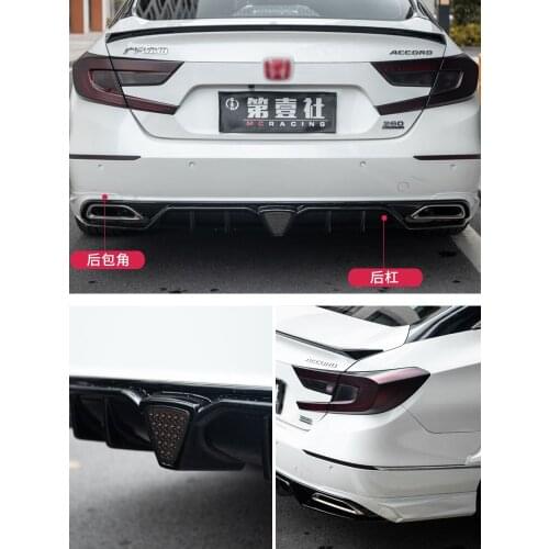 Applicable to the Bar Refitting Posture Honda 10 Generation Accord Acr Sports Bumper Big Surround Side Skirt Front