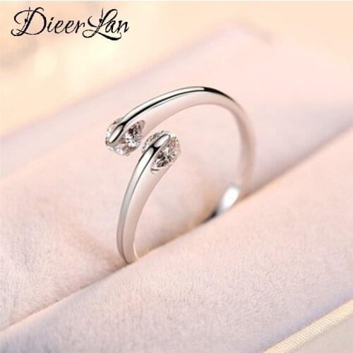 Punk Vintage Crystal Beads Ring For Women Men Adjustable Size Geometric Rings Exquisite Creative Jewelry Wholesale 2021